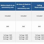 sun country airlines baggage fees4