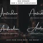amsterdam font collection free download1