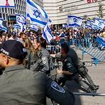 tel aviv israel demonstration today video1