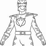 mighty morphin power rangers coloring pages3