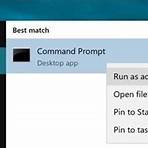 How do I open a command prompt in Windows 10?4