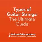 what kind of music is guitar strings called2