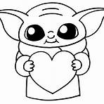 desenho do baby yoda para colorir2