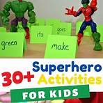 what are some examples of superhero story writing activities4