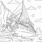 dibujos del titanic para colorear4