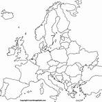 what is a blank map of europe2