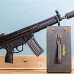 What materials can be used to make a rifle silencer?3