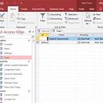 create a database in access4