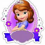 topo de bolo princesa sofia com arco de flor4