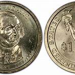 united states dollar coin with john adams worth4