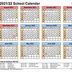 president kennedy school calendar 2021 2022 printable pdf template3