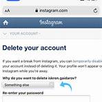 how to delete instagram account1