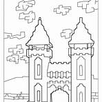 castle pictures medieval for kids to color4