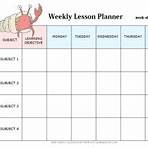 free sample schedule of events worksheet for students2