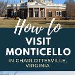 where is monticello jefferson's home located now map3