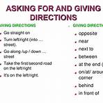 asking for and giving directions in english5