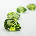 What kind of color does a Peridot have?3