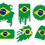 desenho bandeira do brasil vetor4