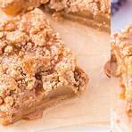 gourmet carmel apple cake bars recipes1