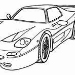 voiture de course dessin1