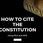 united states constitution citation apa3