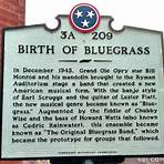 Who invented bluegrass music?3