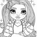 rainbow high coloring pages3