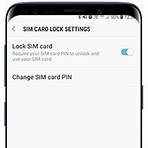 how do i set up a sim card lock on my computer for free4