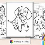 puppy coloring book picture of demeter3