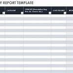 what is a weekly inventory report template word4