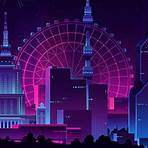 neon city background4