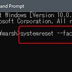 should you perform a factory reset on windows 10 using command2