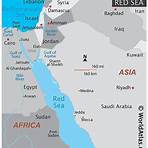 Where is the Red Sea located?3