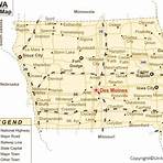 What is labeled Iowa map?4