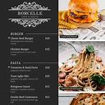 bobby bell bbq restaurant menu flyer templates2