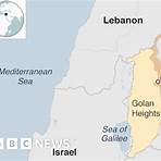 map of the golan heights2