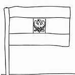 bandeira da polônia para colorir1
