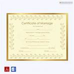 certificate of marriage samples2