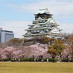 japanese screen osaka castle osaka japan tokyo city3