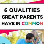 what are the qualities of good parents and parents called for one3