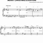 merry christmas everyone klaviernoten2