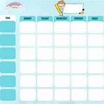 timetable for kids3