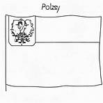 bandeira da polônia para colorir4