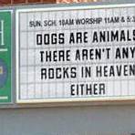 dogs go to heaven church sign2