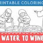 christmas candy cane coloring page jesus turns water into wine2