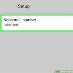 how to set up voicemail on android phone without4