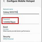 how do i reset my android hotspot password without phone1