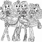 ever after high coloring pages5