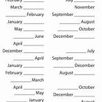 atividades com meses do ano em inglês4