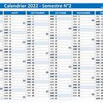 calendrier 2022 semaines numérotées1
